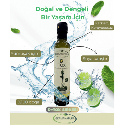 D-TOX KARIŞIM SİRKE 250  ml